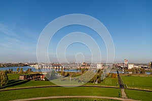 Skyline from vinex neighbourhood Barendrecht