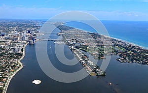 Skyline of West Palm Beach, Florida