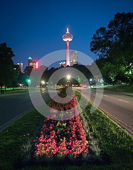 Skylon Tower in Niagara Falls, Ontario, Canada