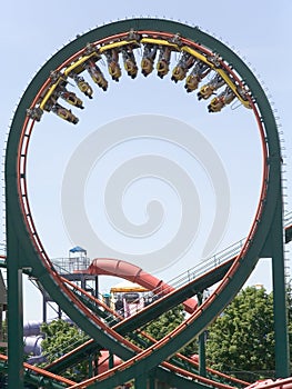 Skyrider roller coaster
