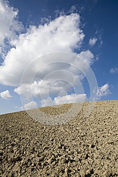Skyscape with ground