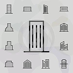 Skyscraper, Building icon. Universal set of building for website design and development, app development