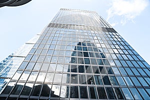 Skyscraper business in London City. modern architecture