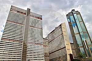 Skyscraper in the center of Caracas, Venezuela.