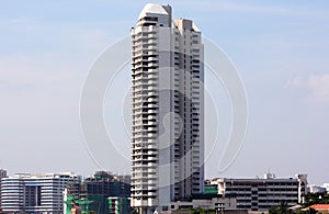 Skyscraper in city