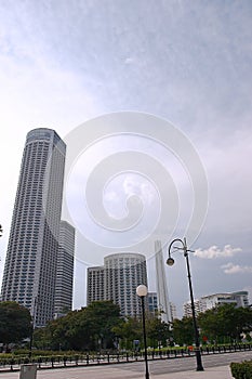 Skyscraper in downtown