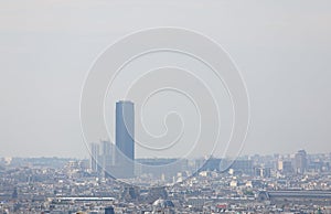 Skyscraper downtown cityscape Paris France