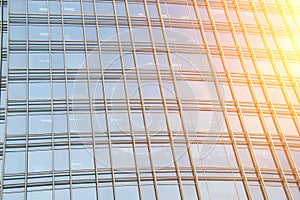Skyscraper glass windows