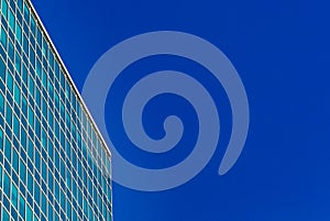 Skyscraper glass windows