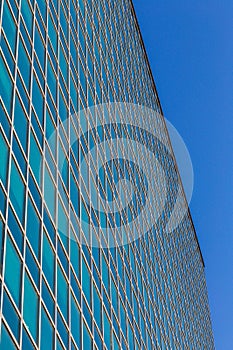 Skyscraper glass windows