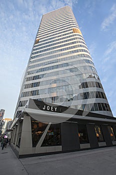 Skyscraper Joey Eaton Centre. Toronto, Canada.