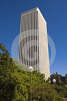 Skyscraper in Madrid photo