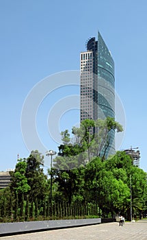 Skyscraper in Mexico city