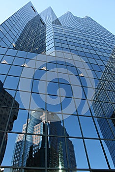 Skyscraper in Montreal photo