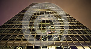 Skyscraper at night