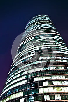 Skyscraper office building