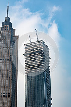 Skyscraper under constructure
