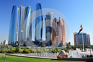 Skyscrapers of Abu-Dhabi