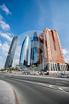 Skyscrapers in Abu Dhabi