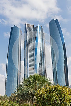 Skyscrapers in Abu Dhabi, United Arab Emirates