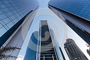 Skyscrapers in Abu Dhabi, United Arab Emirates