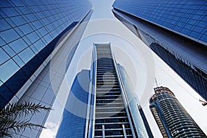 Skyscrapers in Abu Dhabi, United Arab Emirates