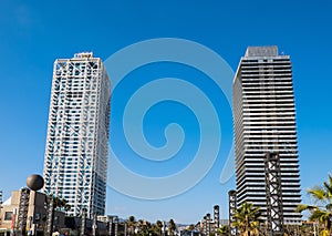 Skyscrapers in Barcelona