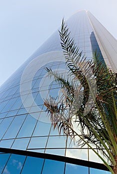 Skyscrapers buildings in Abu Dhabi, United Arab Emirates