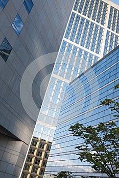 Skyscrapers of the business center La Defense. Paris