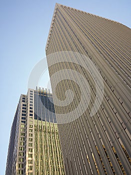 Skyscrapers in Charlotte North Carolina