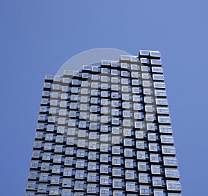 Skyscrapers in the city of Calgary.