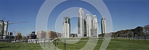 skyscrapers in the city center,Puerto Madero buenos Aires, Argentina