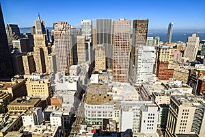 Skyscrapers downtown San Francisco