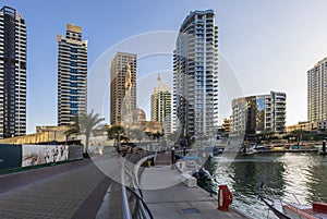 Skyscrapers at Dubai Marina