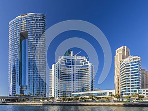 Skyscrapers at Dubai Marina