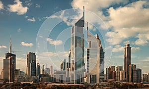 Skyscrapers of Dubai Skyline