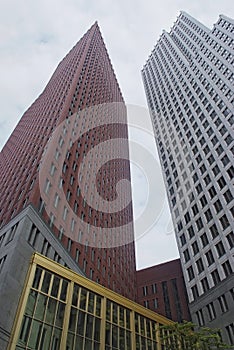 Skyscrapers in Hague Netherlands