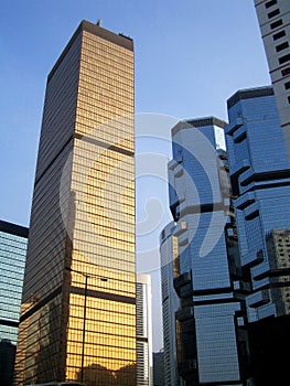 Skyscrapers in Hong Kong