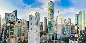 Skyscrapers in Kuala Lumpur, Malaysia City Center skyline