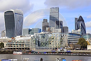 Skyscrapers in London