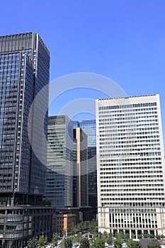 Skyscrapers in Marunouchi