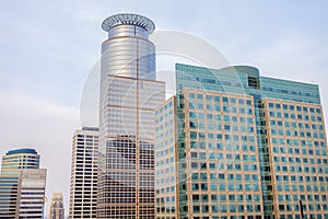 Skyscrapers in Minneapolis photo