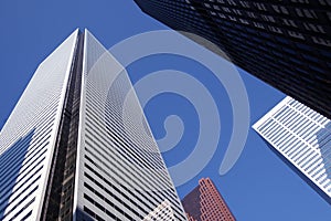 Skyscrapers-office building in downtown Toronto