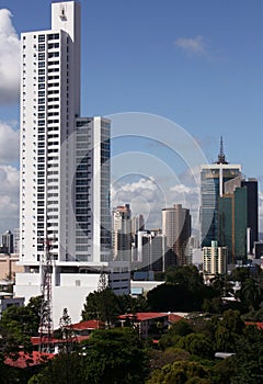 Skyscrapers in Panama city