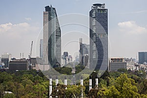 Skyscrapers in Reforma walk photo