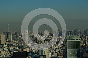 Skyscrapers Seen from TOCHO Tokyo Metropolitan Government Building in Tokyo photo