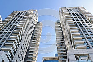 Skyscrapers in Tel Aviv, Israel