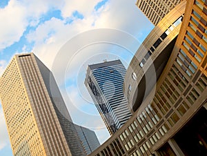 Skyscrapers. Tokyo