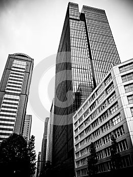 Skyscrapers in Tokyo photo