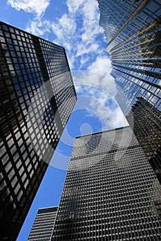 Skyscrapers in Toronto, Canada